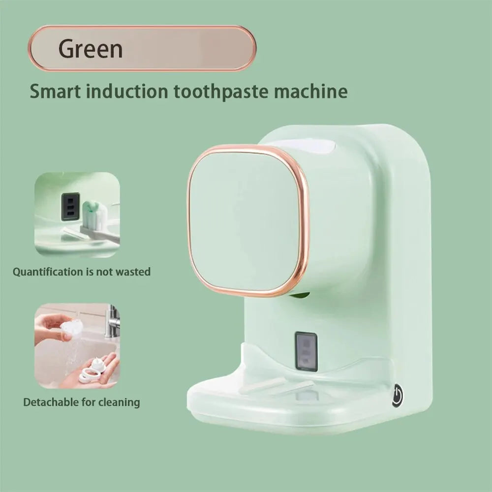 SqueezeMate – Your Essential Automated Toothpaste Dispenser!