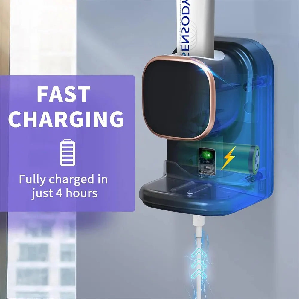 SqueezeMate – Your Essential Automated Toothpaste Dispenser!